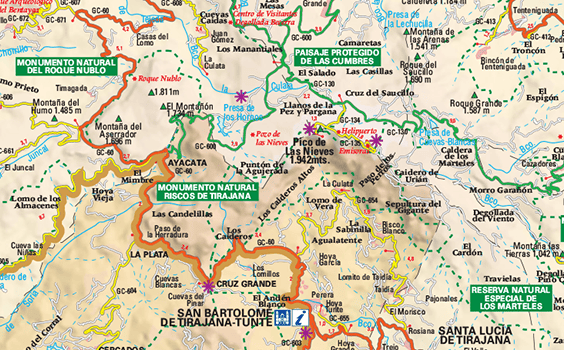 mapa gran canaria