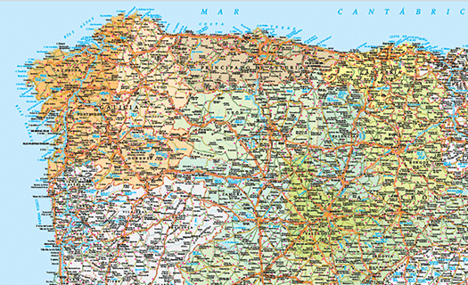 mapa norte españa