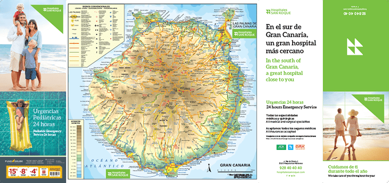 mapa gran canaria carreteras