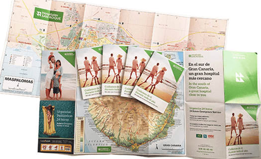 Mapa Maspalomas Gran Canaria